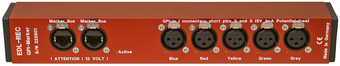 EDL-REC GPI-Marker